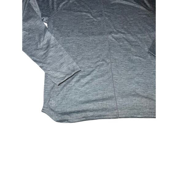 Nike Yoga Men's Dri-FIT Crew Top cool Grey sz large athletic top long sleeve NEW - Picture 6 of 7